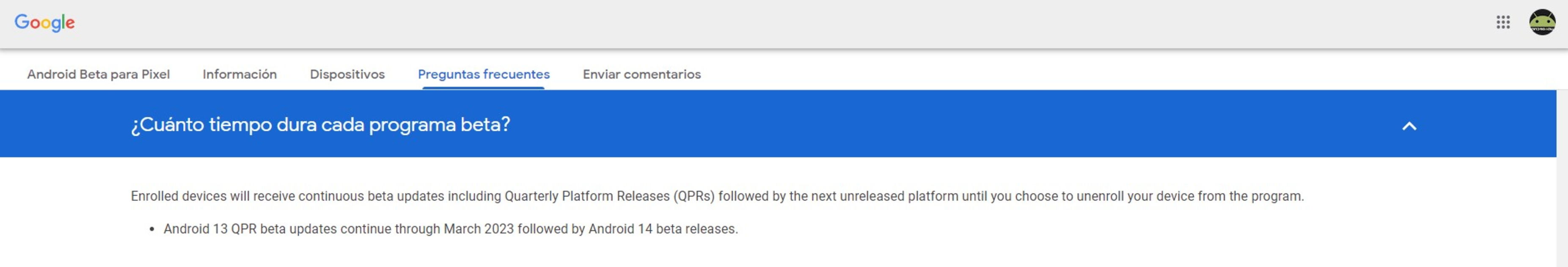 Android 14 Beta - Answer